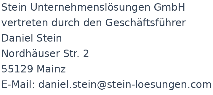 Anbieterangaben gemäß § 5 DDG (als Bild dargestellt)